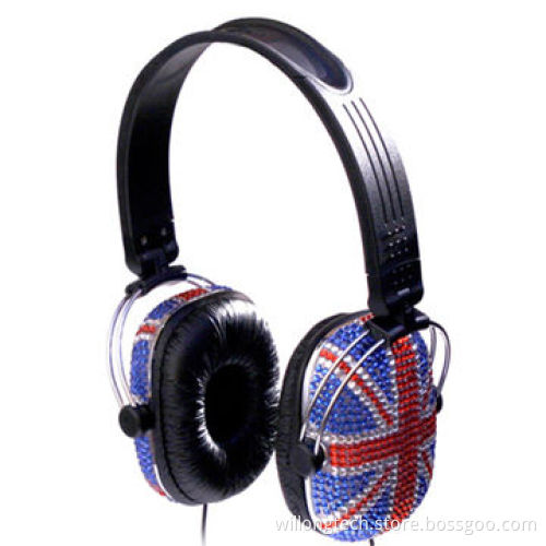 Crystal Noise-cancelling Headphones with 32 Ohms Impedance